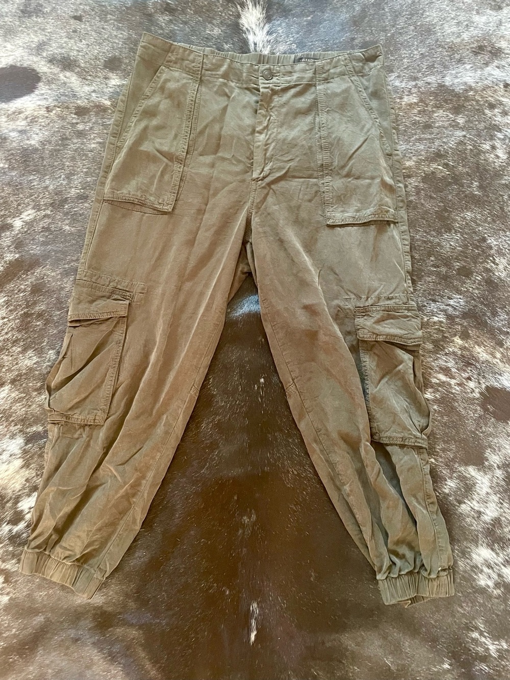 All Saints • Women’s Olive Cargo Jogger Pants